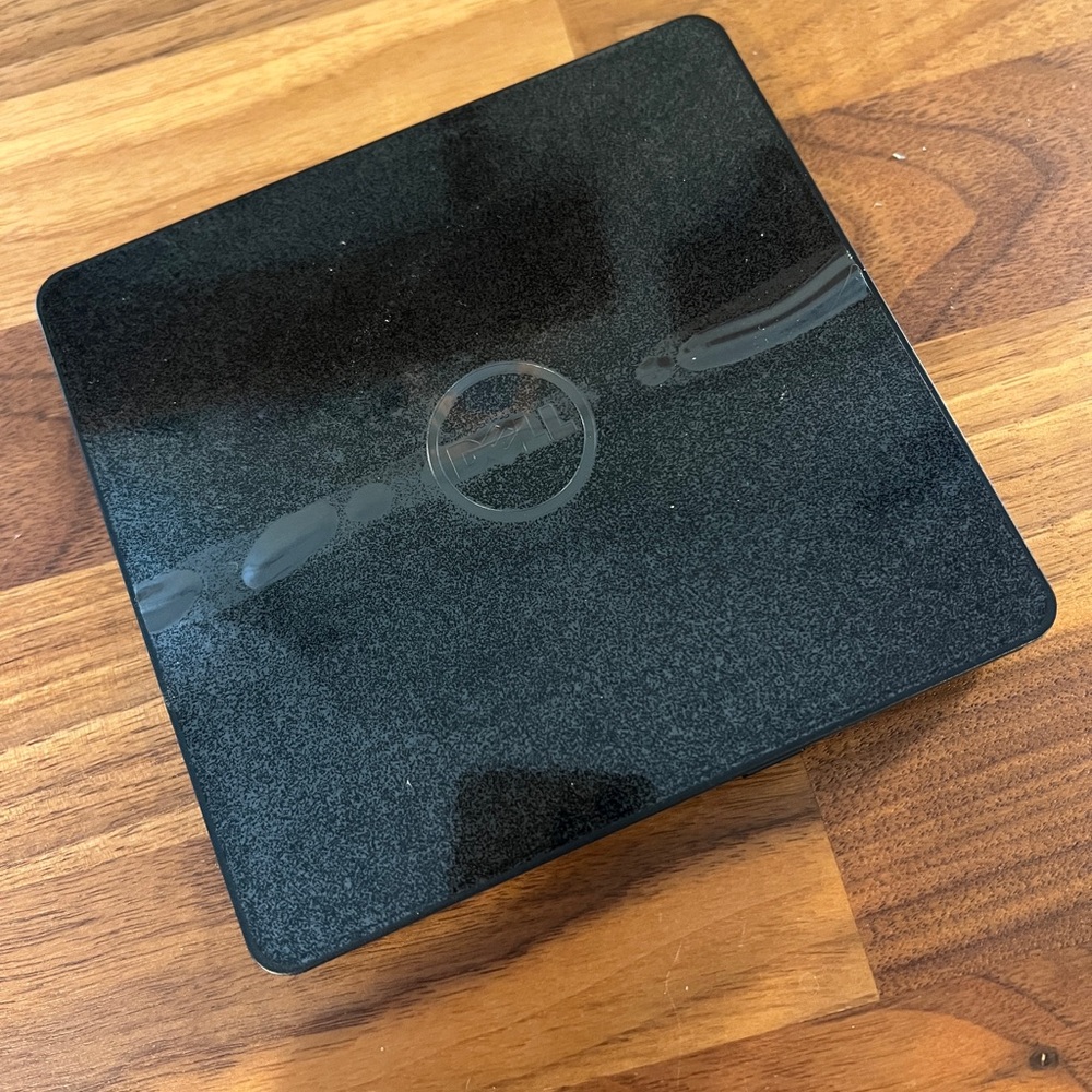 Dell Black Square DVD and CD player